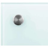 vidaXL Kuhinjska zaščitna obloga 2 kosa bela 80x40 cm kaljeno steklo | Shoptok.si