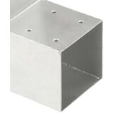 Spojnik za stupove u L-obliku od pocinčanog metala 71 x 71 mm | shoptok.hr