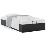  Otomanski okvir kreveta bez madraca crni 100x200cm umjetne kože | shoptok.hr