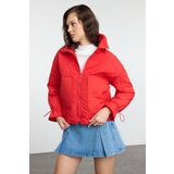 Trendyol Red Oversize Mould Water Repellent Quilted Puffer Jacket | ePonuda.com