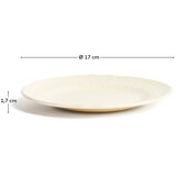 Kave Home Bež desertni keramički tanjur &amp;oslash; 17 cm Varla &amp;ndash; Slike
