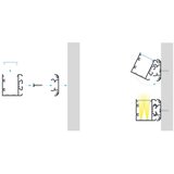 Lumines LED profil UNICO bel - enostransko svetenje | Shoptok.si