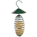 Držalo za lojne pogače Esschert Best for Birds (10,8 x 10,8 x 25,3 cm, kovina, zelena)