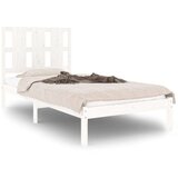  Za krevet od masivne borovine bijeli 100 x 200 cm | shoptok.hr