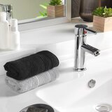 Douceur d intérieur Črna frotirna bombažna brisača 30x50 cm Tendresse – | Shoptok.si
