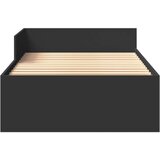  Okvir za krevet crni 90x200 cm konstruirano drvo | shoptok.hr