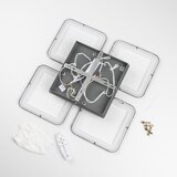 Brilagi led prigušiva plafonska svetiljka squared LED/85W/230V 3000-6500K + daljinski upravljač | Eponuda.com
