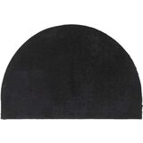 vidaXL Otirač crni poluokrugli 40x60 cm čupavi od kokosovih vlakana | shoptok.hr