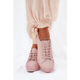 Big Star Women's Platform Sneakers Made Of Eco Leather | Shoptok.si