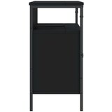Ormarić za umivaonik crni 60 x 30 x 60 cm konstruirano drvo | shoptok.hr