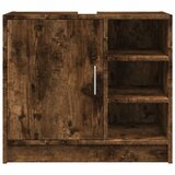 Ormarić za umivaonik boja dimljenog hrasta 63x29x55 cm drveni | Eponuda.com