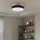  LED plafonsko svetlo SIRJA WOOD LED/36W/230V prečnika 45 cm crna/hrast | Eponuda.com