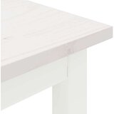 Klupa Bijelo 200 x 35 x 45 cm Čvrsto borovo drvo | shoptok.hr