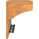  Zidna vješalica za kapute SANDNES 87x30x42 cm Masivno drvo bor | shoptok.hr