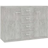  Komoda betonsko siva 88x30x65 cm iverna plošča, (20623006) | Shoptok.si