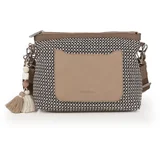 Torba na rame ženska 24x19x9 cm Dolce krem