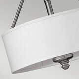 Lesnina XXXL Hinkley HK-SUSSEX-SF - Plafonski luster SUSSEX 3xE27/60W/230V mat hrom | Eponuda.com
