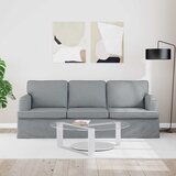 SOFA Svijetlo siva 201 x 80 x 85 cm tkanina | shoptok.hr