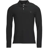 Guess STU LS POLO Crna