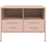 vidaXL TV omarica 2 kosa roza 68x39x50,5 cm valjano jeklo | Shoptok.si