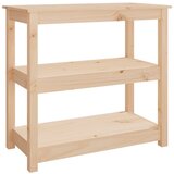 vidaXL Konzolni stol 80x40x74 cm od masivne borovine Cijene