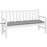  Jastuk za vrtnu klupu sivi 150 x 50 x 7 cm od tkanine Oxford | Eponuda.com