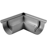 Marley Kutni oluk (Nazivni promjer: 100 mm, Vanjski kut, Plastika, Sive boje) | shoptok.hr