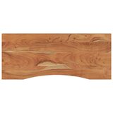  Ploča za radni stol 140x60x2,5 cm pravokutna od drva bagrema | shoptok.hr