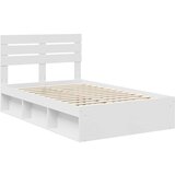  Okvir za krevet Bijelo 120 x 190 cm Čvrsto borovo drvo | shoptok.hr