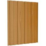 Krovni panel 12 pcs Prirodna 60 x 45 cm Pocinčani čelik | shoptok.hr