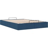 vidaXL Otomanski posteljni okvir brez vzmetnice moder 140x200 cm blago Cene