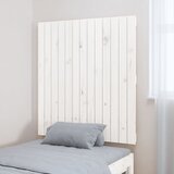 Zidno uzglavlje bijelo 82,5x3x90 cm od masivne borovine | Eponuda.ba