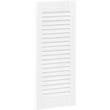 vidaXL Vrata za omarico z letvicami 4 kosi bela 61,5x29,5 cm, (21831363) Cene