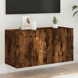vidaXL Zidni TV ormarić boja dimljenog hrasta 80x30x41 cm Cijene