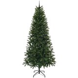 vidaXL Umestno božično drevo med 300 LED Zelena 240 cm PE in PVC | Shoptok.si