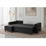 Atelier Del Sofa Kutna sofa na razvlačenje Tloft Mini, 260 x 160 cm, Antracit Cijene