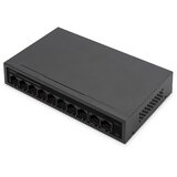 Digitus 8- Port Fast Ethernet PoE Networkswitch, Desktop, unmanaged, 60 W, af /at | shoptok.hr