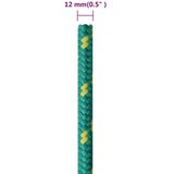  Brodski konop zeleni 12 mm 100 m od polipropilena | shoptok.hr