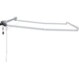  Električni zložljivi okvir tende Bela 3,5 x 2,5 m Aluminij, (5000207019) | Shoptok.si