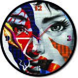 Pintdecor Zidni sat Graffito Cijene