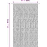  Zavjesa s makrameom antracit 140 x 240 cm pamučna | shoptok.hr