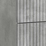  Nočna omarica Betonsko siva 43 x 34,5 x 47,5 cm Inženirski les, (5000209599) | Shoptok.si