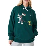 ženski 100th Anniversary Mashup Looney Tunes Harry Potter Sylvester and Tweety Oversized pulover sa kapuljačom