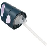 b.box Bottle with Straw steklenička s slamico Indigo Pink 450 ml | Shoptok.si