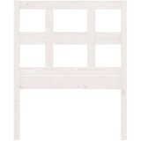  Posteljno vzglavje belo 95,5x4x100 cm trdna borovina, (20646065) | Shoptok.si