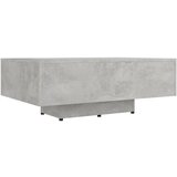 Furnova Klubska mizica betonsko siva 85x55x31 cm iverna plošča, (21915101) | Shoptok.si