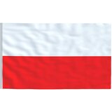  Poljska zastava i jarbol 6,08 m aluminijska | shoptok.hr