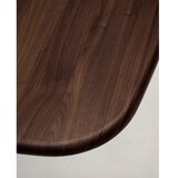 Kave Home Blagovaonski stol u dekoru oraha 150x150 cm Melvar – | shoptok.hr