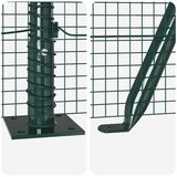  Zavareno žičano ogradno mreža s betonskom podlogom 100 x 1 m | shoptok.hr