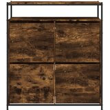 Ormarić za cipele s 4 ladice boja hrasta 100x34x112 cm | shoptok.hr